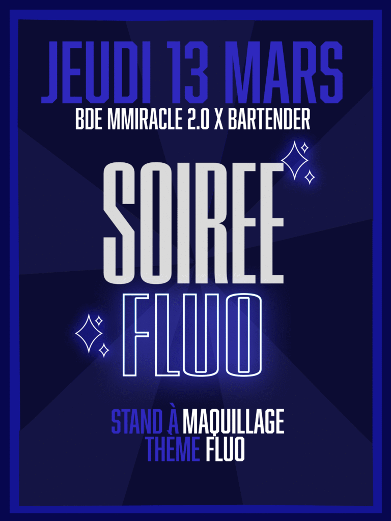 affiche fluo
