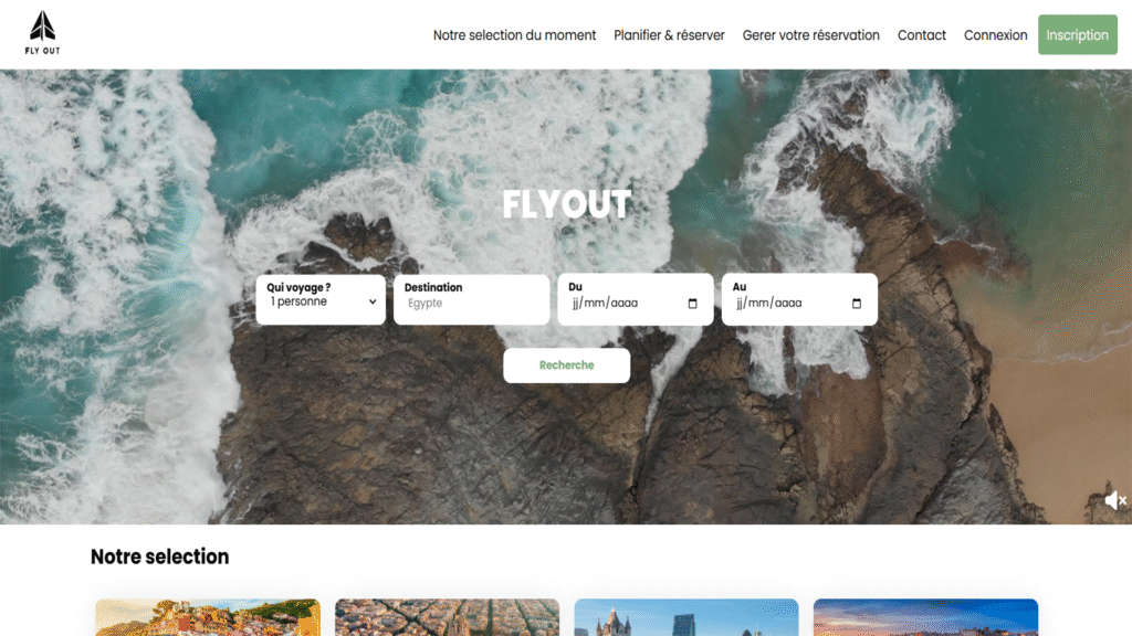 site flyout